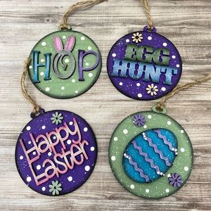Hand Crafted Easter Ornaments